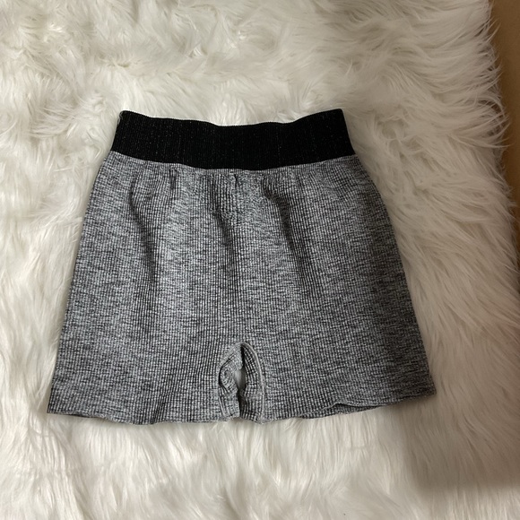 Free People Prajna Short in Heather Grey - Picture 9 of 9